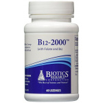 B12-2000 (Pastiglie con Vit B12/idrossicobalamina + acido folico) 60 compresse
