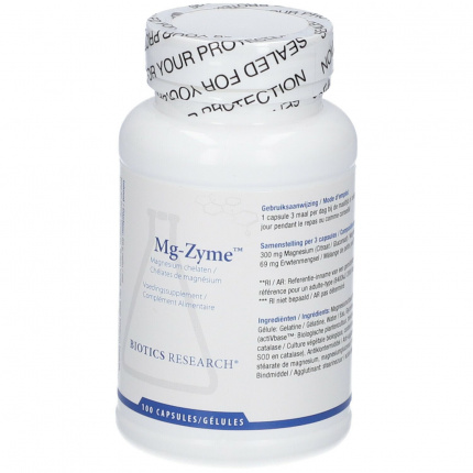 Mg-Zyme  ( Citrato di magnesio e gluconato 100 mg ) 100 capsule
