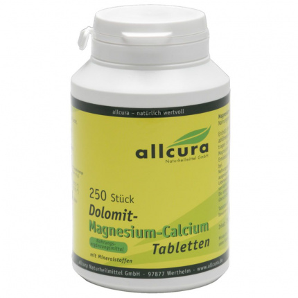 DOLOMITE MAGNESIO CALCIO  250 pz  (  DOLOMIT MAGNESIUM CALCIUM   250 stk  )