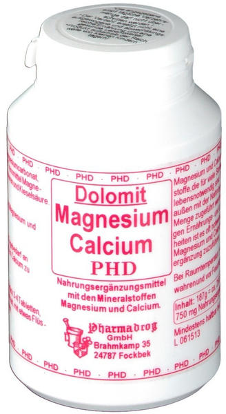 DOLOMITE MAGNESIO CALC TAB  250 pz  (  DOLOMIT MAGNESIUM CALC TAB 250  stk )
