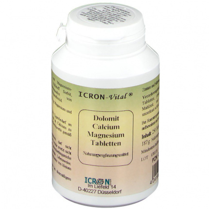 DOLOMIT CALCIO MAGNESIO COMPRESSE ICRON VITAL 250 pz  (  DOLOMIT CALCIUM MAGNESIUM TABLETTEN ICRON 250 STK )
