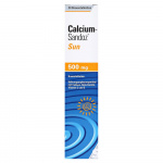 Calcio Sandoz Sole integratore con calcio, beta carotene, vitamina c ed e 20 compresse effervescenti