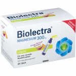 Biolectra Magnesio 300 mg liquido  28 bottigliette gusto arancio/frutto della passione