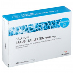Calcio 400 mg con vitamina D3, C e K  60  compresse effervescenti gusto arancio