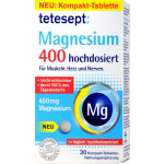 Tetesept Magnesio 400 mg alto dosaggio 30 compresse