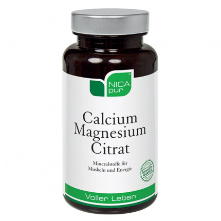 NICApur Calcio Magnesio Citrato   60 pz  (  NICApur Calcium Magnesium Citrat  60 stk  )