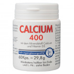 CALCIO 400 integratore alimentare con Calcio e vitamina D60 capsule