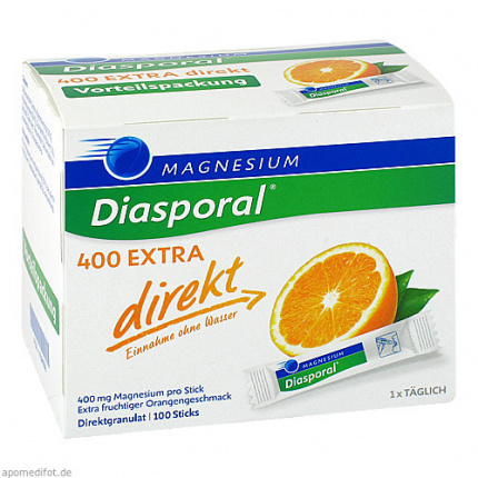 Magnesio Diasporale 400 Extra diretto 100 pz  ( Magnesium-Diasporal 400 Extra direkt  100 stk )