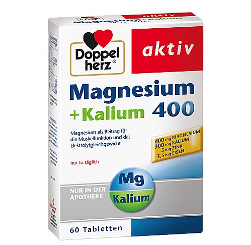 Doppelherz Magnesio+Potassio  60 pz  (Doppelherz Magnesium+Kalium  60 stk)