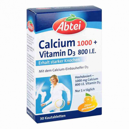 Compresse masticabili Abbey Osteo Vital Citrus 30 pz  ( Abtei Osteo Vital Citrus Kautabletten  30 stk )