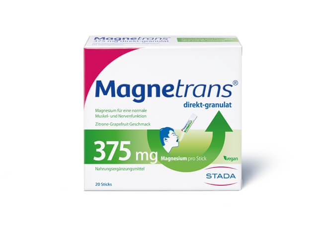 Magnetrans diretta 375mg  20 pz  (  Magnetrans direkt 375mg  20 stk  )