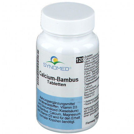 Compresse di bambù di calcio  360 pz  (  Calcium-Bambus Tabletten  360 stk  )