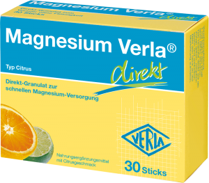 Magnesio Verla Diretto Agrumi granulato 30 bustine (Magnesium Verla direkt Citrus  30 stk)