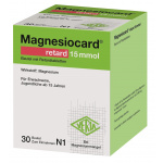 Magnesiocard retard 15 mmol 30 bustine con compresse rivestite a rilascio ritardato