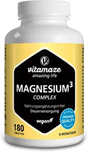 Magnesio 350mg complesso citrato ossido carbonato 180 pz  (  Magnesio 350mg complesso citrato ossido carbonato  180 stk )
