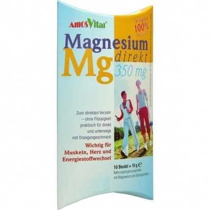 Magnesio diretto 350 mg 10 pz  (  Magnesium direkt 350 mg  10 stk )