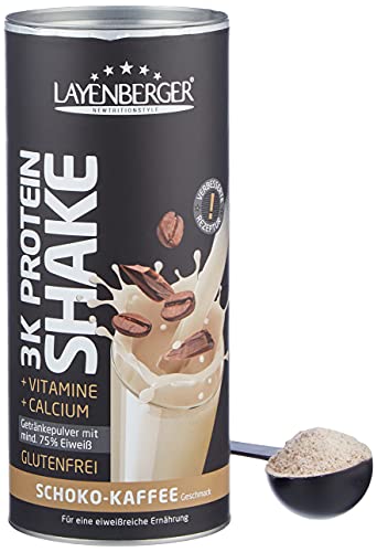 Layenberger LowCarb.one frullato proteico 3K Scho.-Kaf 360 gr  (  Layenberger LowCarb.one 3K-Protein-Shake Scho.-Kaf  360 gr  )
