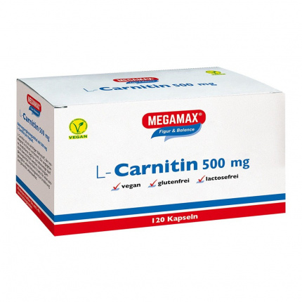 L-Carnitina 500 mg MEGAMAX 120 pz  (  L-Carnitin 500 mg MEGAMAX 120 pz )