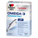 Doppelherz System Omega-3 concentrato con il 60% di Omega 3 30 capsule