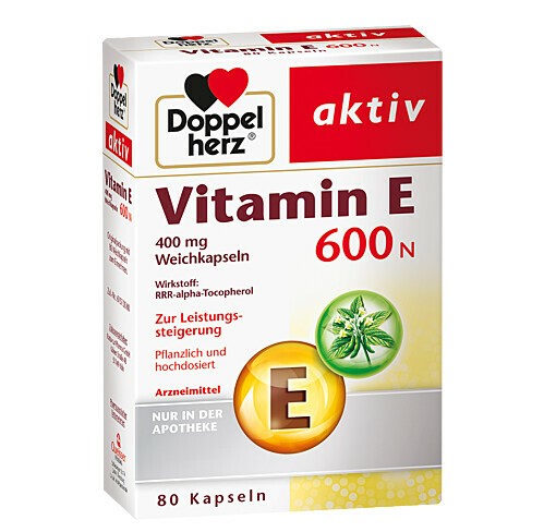 Doppelherz Vitamin E 600 N  80 pz  (Doppelherz Vitamin E 600 N 80 STK)