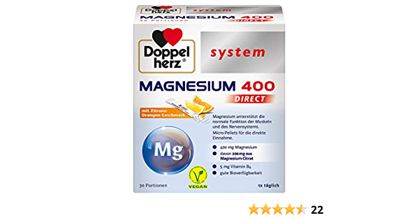 Doppelherz Magnesio 400 sistema diretto 30 pz  (  Doppelherz Magnesium 400 direct system  30 stk )