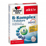 Doppelherz Complesso  B + acido folico depot 45 mini compresse