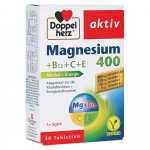 Doppelherz Aktiv Magnesio 400 + B12 + C + E 30 compresse