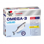 Doppelherz System Omega-3  liquido gusto limone 3 x 150 ml