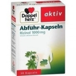 Doppelherz capsule lassative olio di ricino 1000 mg  30 pz (Doppelherz Abführ-Kapseln Rizinol 1000mg 30 stk)