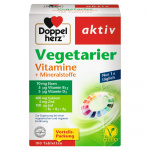 Doppelherz vegetariano vitamine e minerali attivi come intregrazione in caso di diete vegetariane e vegane 100 compresse