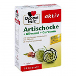 Doppelherz Aktiv Carciofo + Curcuma + Omega 9 da olio d'oliva 30 capsule