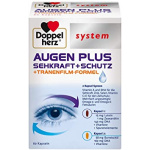 Doppelherz System Occhi plus Luteina e Olio di borraggine per la  vista e la protezione degli occhi + formula lacrimale  60 capsule