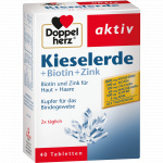Doppelherz Aktiv Silice  + biotina + zinco  40 compresse