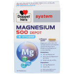 Sistema Doppelherz Magnesium 500 + vitamine gruppo B Depot bifasico 60 compresse