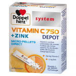 Doppelherz System Vitamin C 750 + Zinco 20 pz