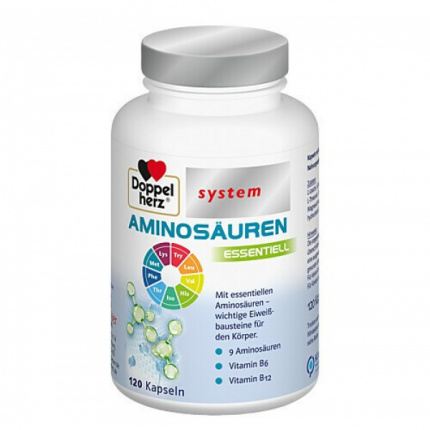 Sistema essenziale di aminoacidi Doppelherz 120 pz  (   Doppelherz Aminosäuren Essentiell system  120 stk  )