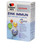 Doppelherz system immunitario Zinco + Istidina + vitamina D + Selenio depot 100 compresse