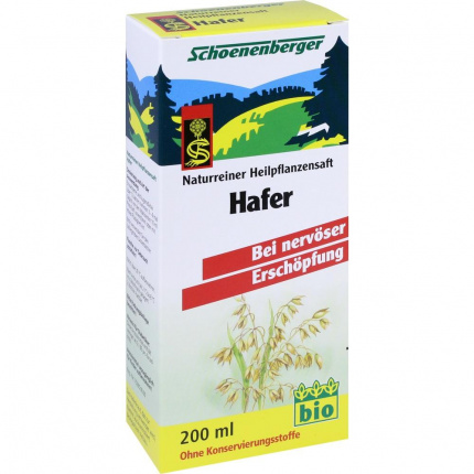 SUCCO D' AVENA SCHOENENBERGER  200 ml  (HAFERSAFT SCHOENENBERGER 200 ml)