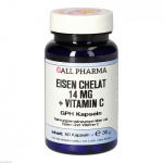 Gall Pharma Chelato di ferro 14 mg + vitamina C  60 capsule