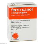 FERRO SANOL 40 mg Dragèes 100 pz