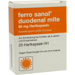 Ferro Sanol  duodenale mite 50 mg 20 capsule rigide gastroresistenti