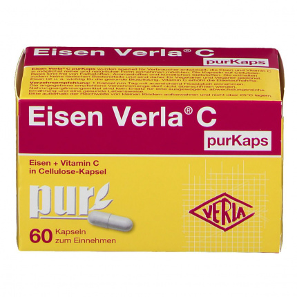 Ferro Verla C purKaps  60 pz  (  Eisen Verla C purKaps  60 stk  )