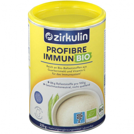 Fibra alimentare organica Zirkulin ProFibre Immune 225 gr  (  Zirkulin ProFibre Immun Bio Ballaststoffe  225 gr )