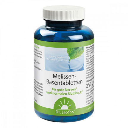Compresse a base di melissa 250 pz  (  Melissen-Basentabletten  250 stk )