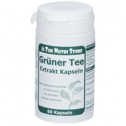 Estratto di tè verde  60 pz  (  Grüner Tee Extrakt  60 stk )