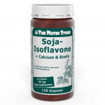 Isoflavoni di Soia 50 mg + Calcio + Biotina 120 capsule