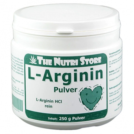 L-arginina HCl pura 250 gr  (  L-Arginin HCl rein  250 gr  )