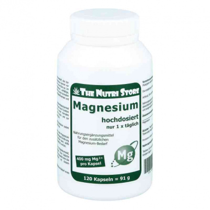 MAGNESIO 400 mg capsule 120 pz    (   MAGNESIUM 400 mg Kapseln  120 stk  )
