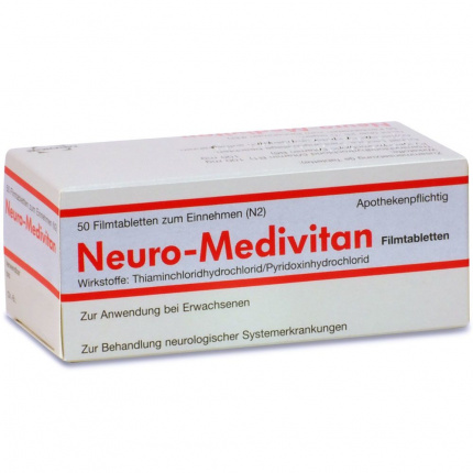 Neuro Medivitano  50 pz   (  Neuro-Medivitan  50 stk )