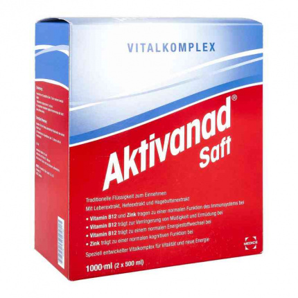 Succo di Aktivanad  2 x 500 ml   (  Aktivanad Saft   2 x 500 ml )